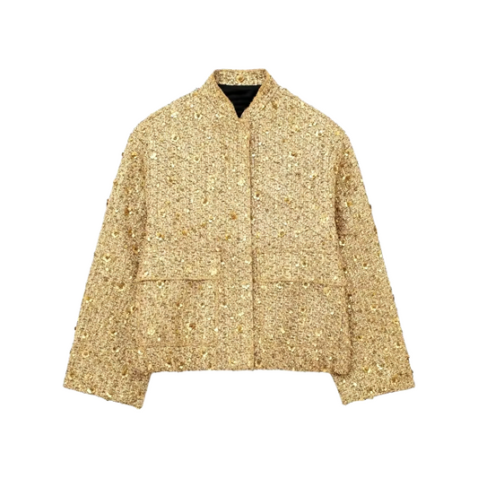 Luna Pailletten-Jacke