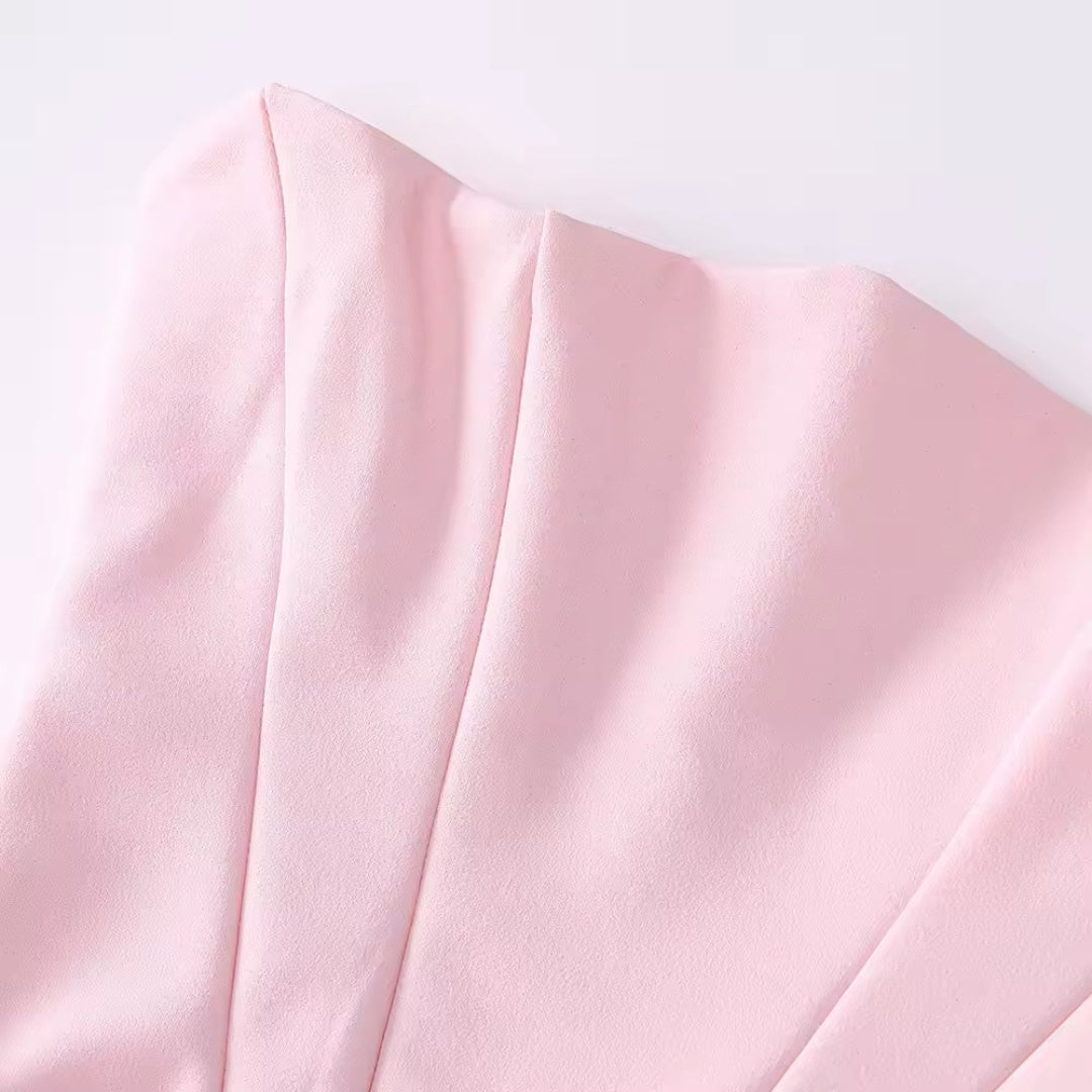 Maxi dress Rosé Luxe