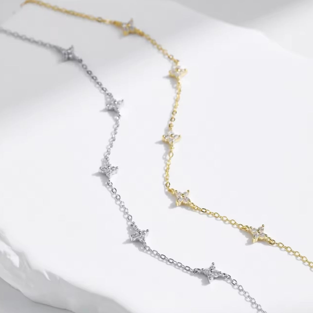 Crystal Bloom Armband