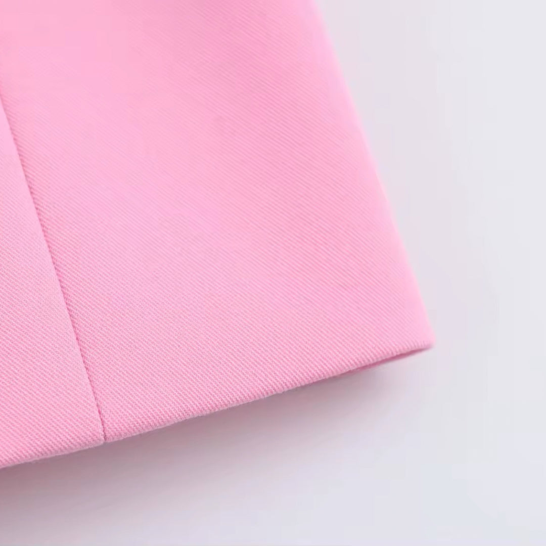 Blush Elegance Blazer