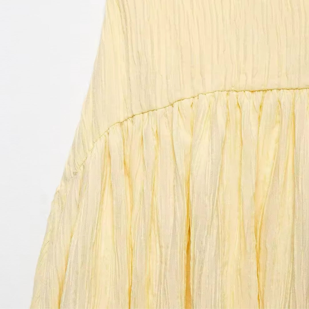 Plissee Kleid