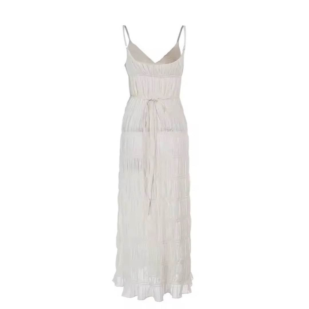 Chiffon Maxikleid