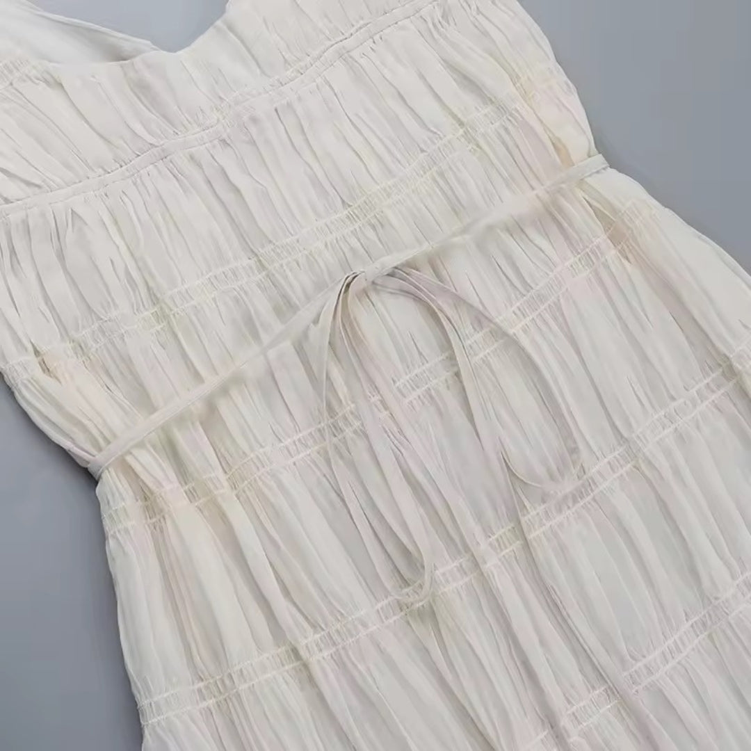 Chiffon Maxikleid