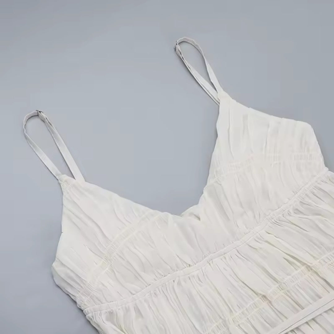 Chiffon Maxikleid