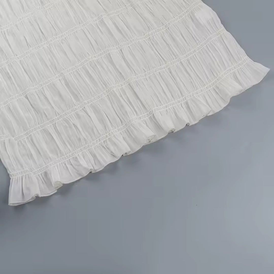 Chiffon Maxikleid