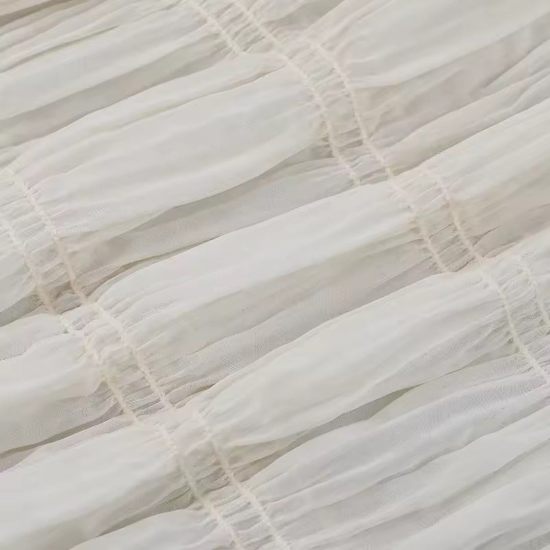 Chiffon Maxikleid