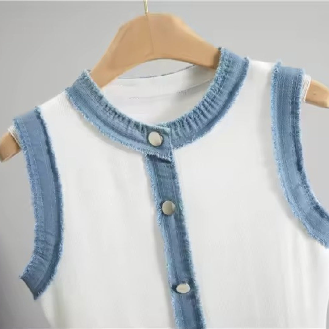 Rhea Plissee Minikleid