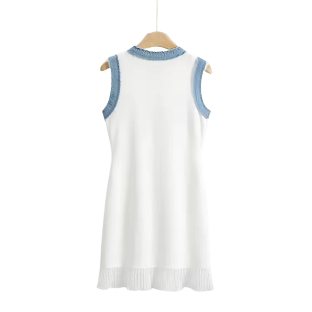 Rhea Plissee Minikleid