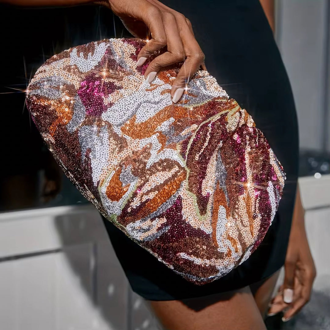 Rose Red Clutch