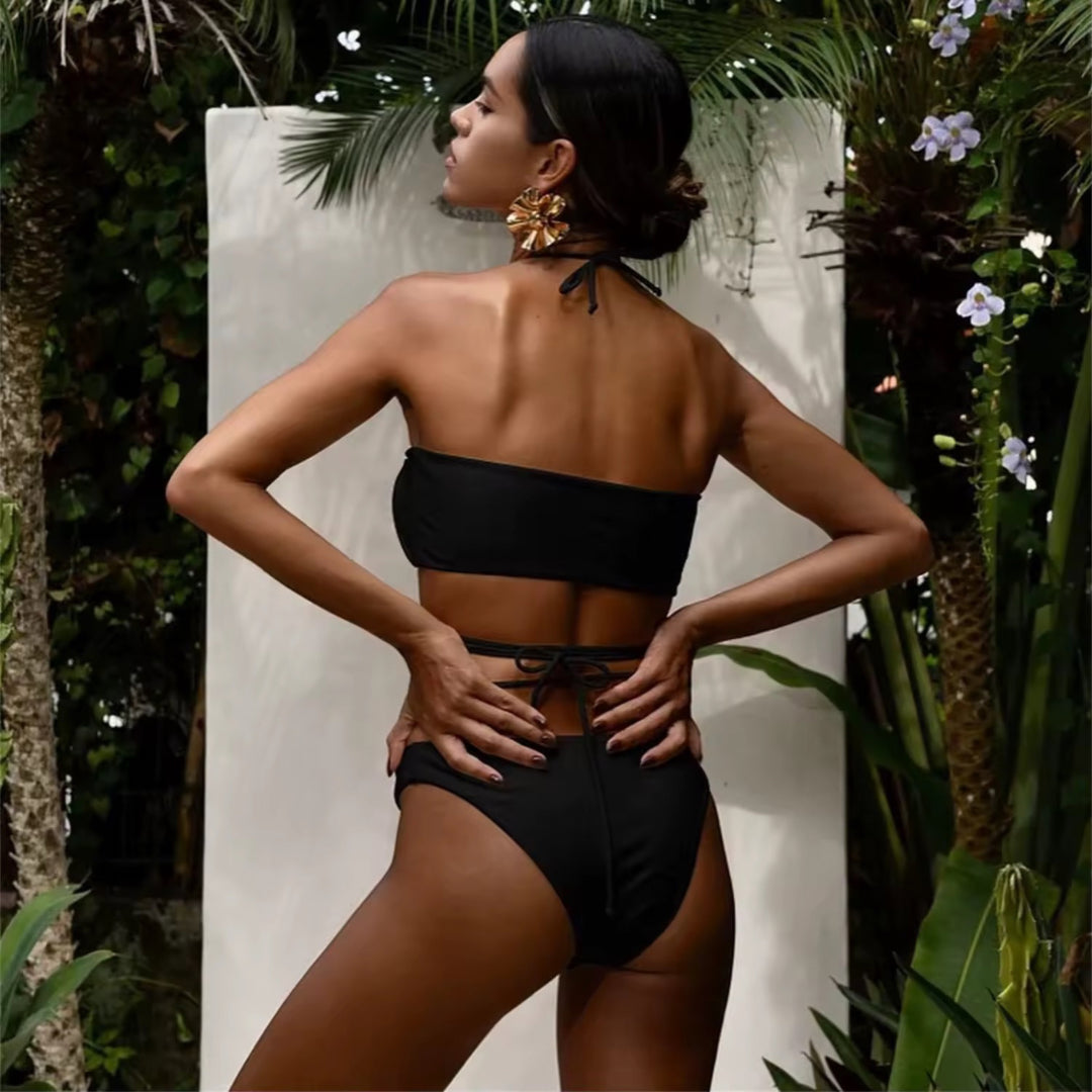 Bikini mit Perlen