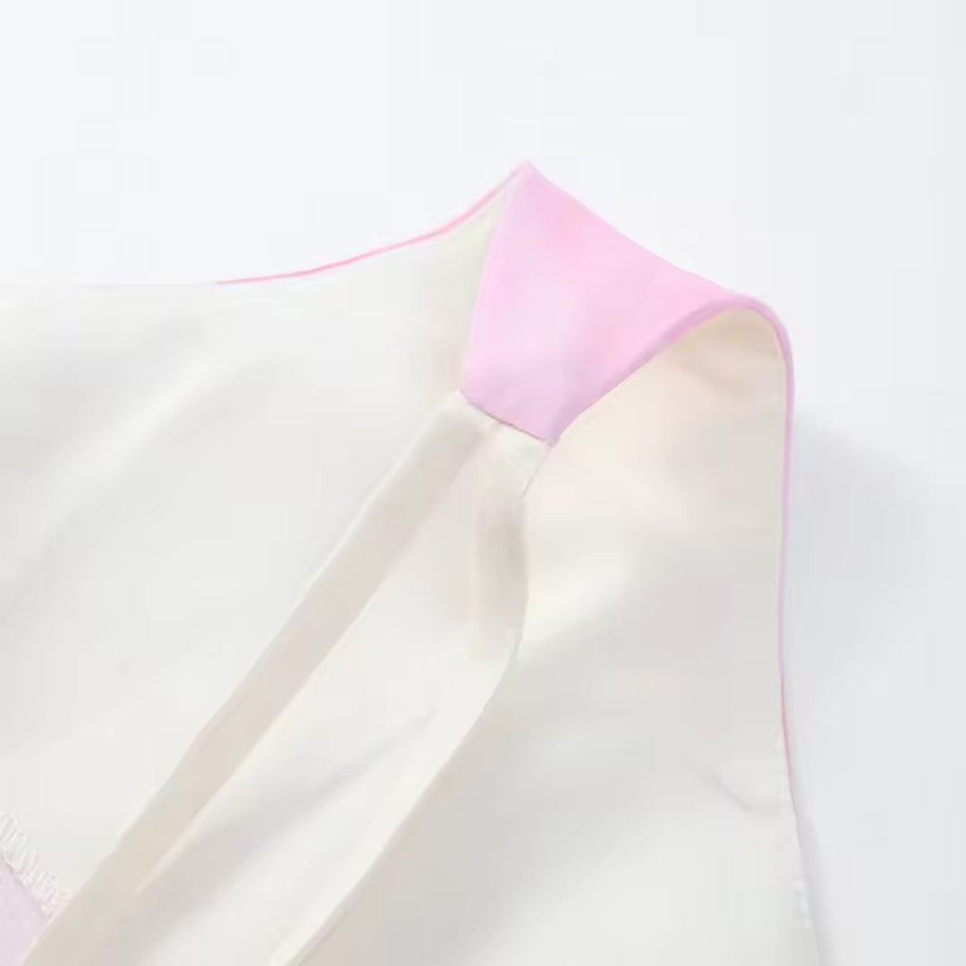 Asymmetrisches Sommerkleid