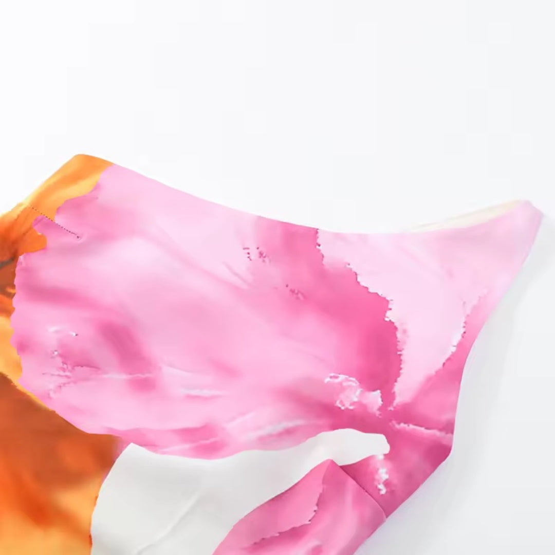 Asymmetrisches Sommerkleid