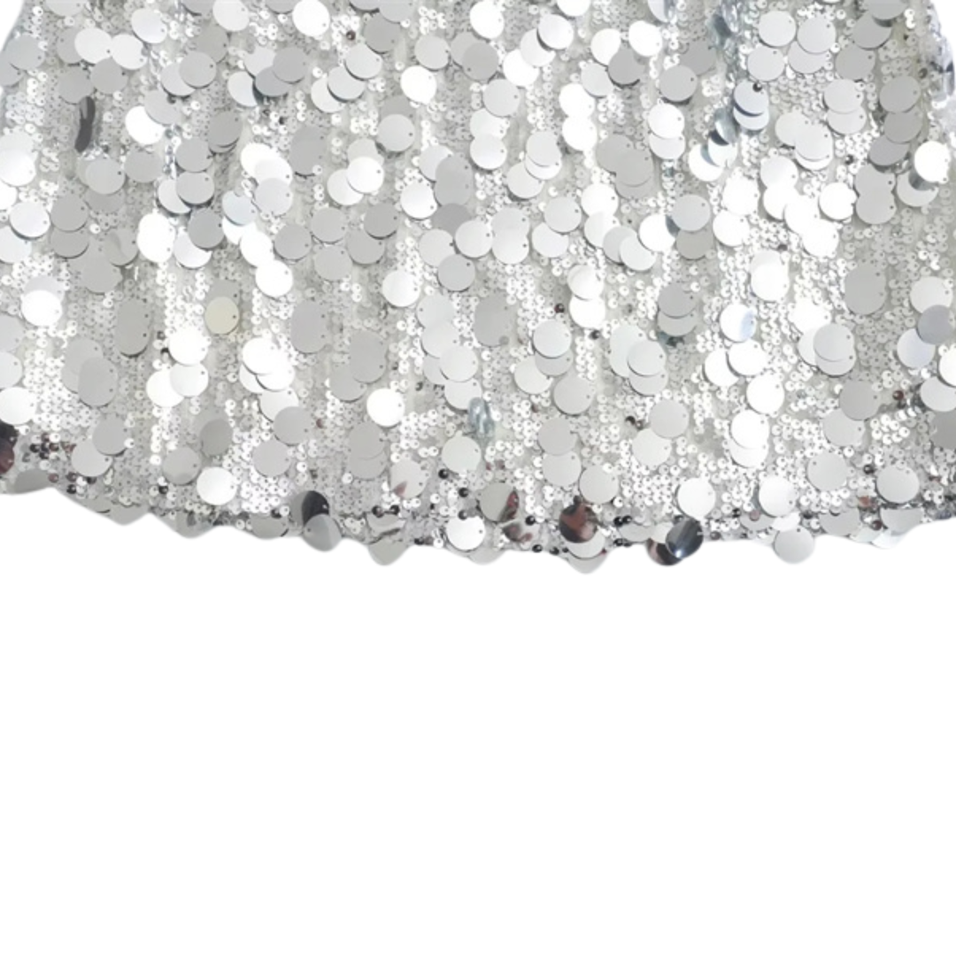 sequin skirt
