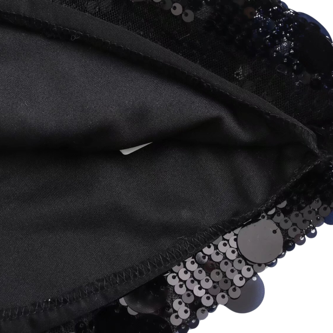 sequin skirt