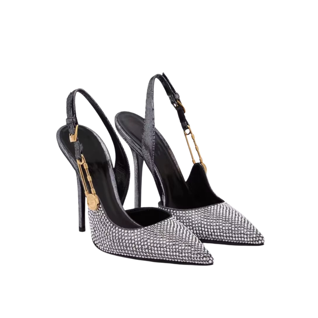 Lamia Strass High Heels
