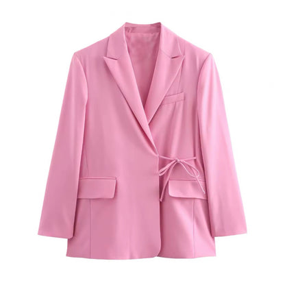Blush Elegance Blazer