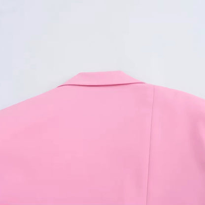 Blush Elegance Blazer