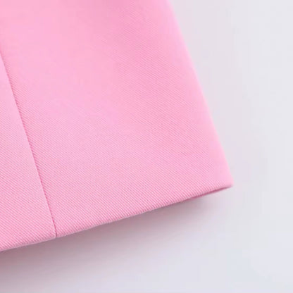 Blush Elegance Blazer