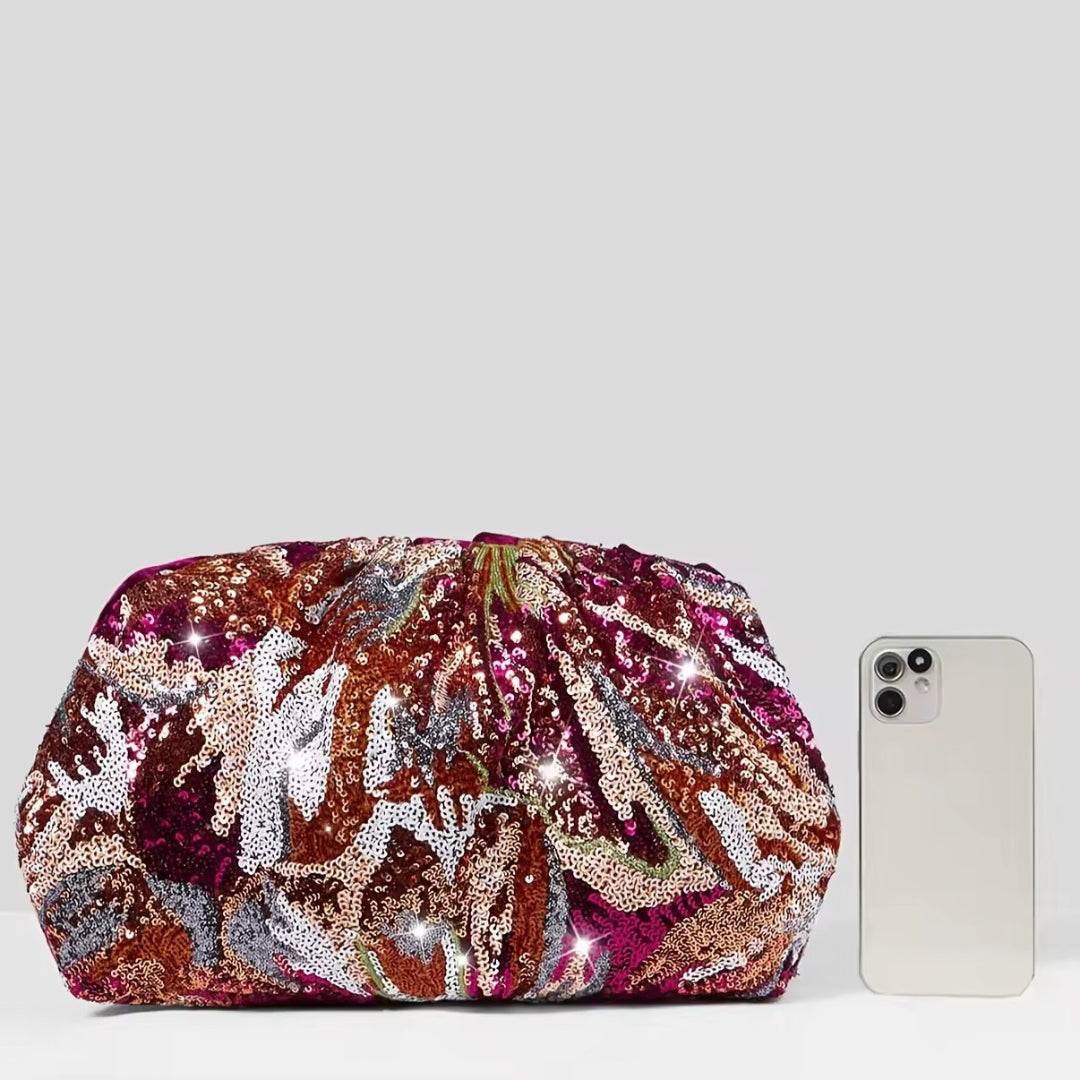 Rose Red Clutch