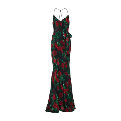Maxikleid mit Blumen