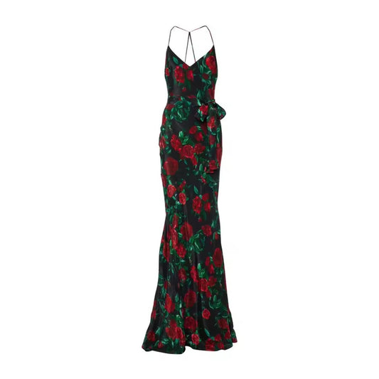 Maxikleid mit Blumen