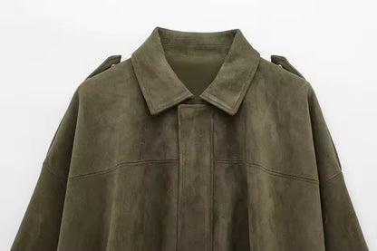 Wildleder Bomberjacke