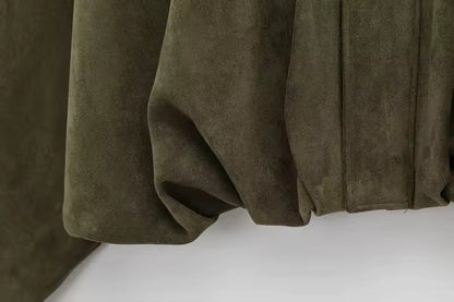 Wildleder Bomberjacke