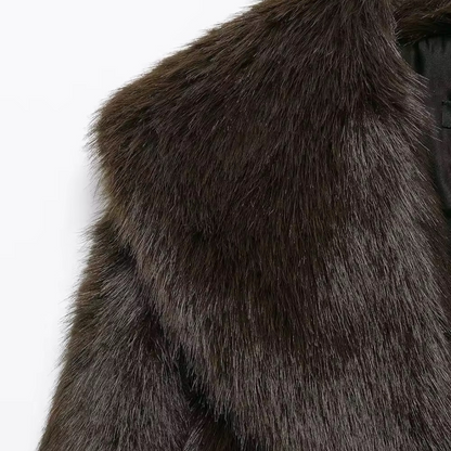 Eve Kunstpelzmantel