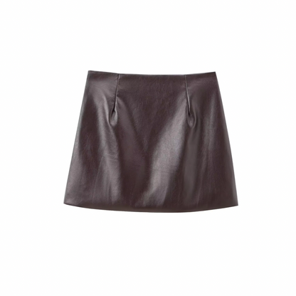 Zoey High-Waist Minirock